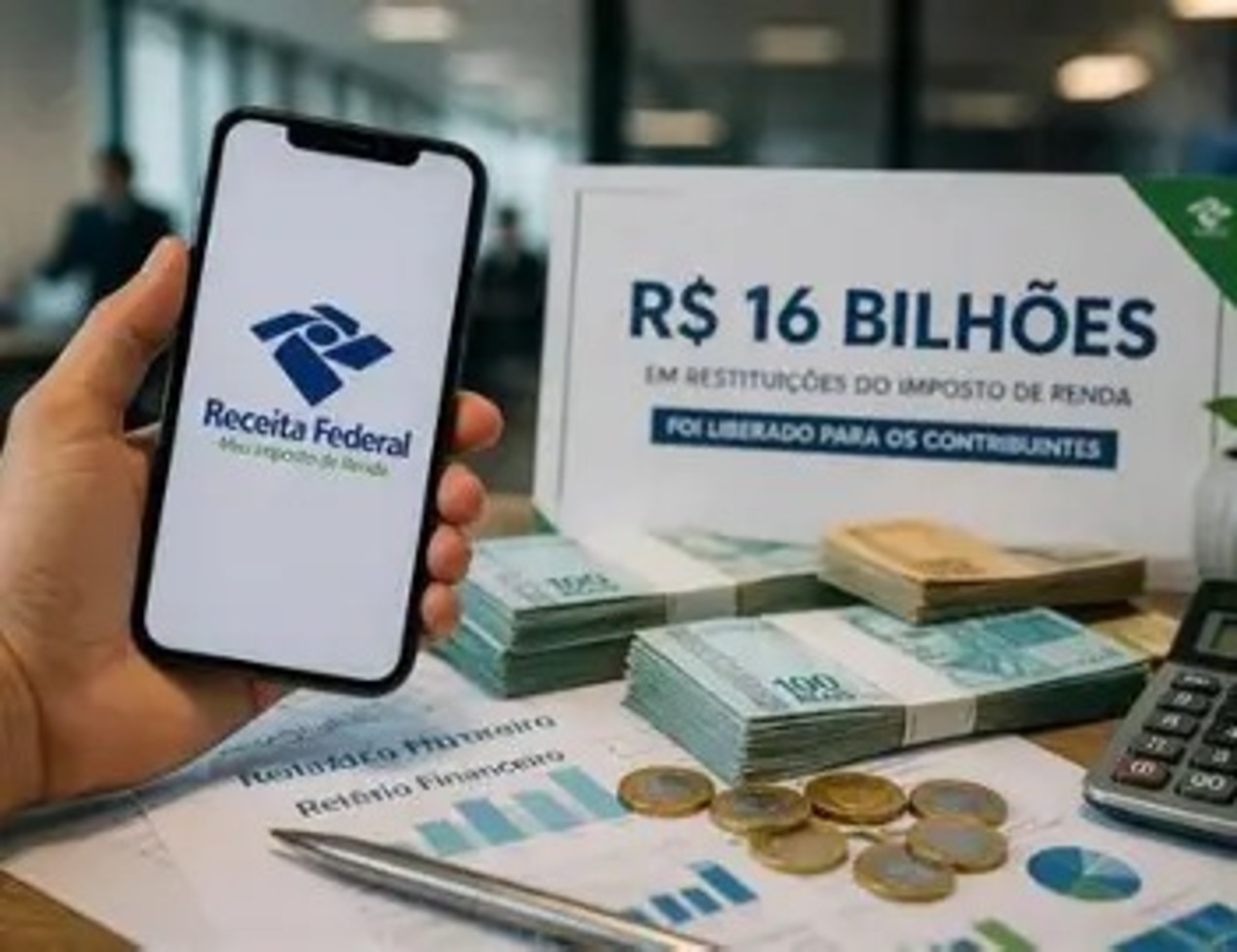 Receita libera maior lote de restituição da história, com R$ 16 bilhões pagos